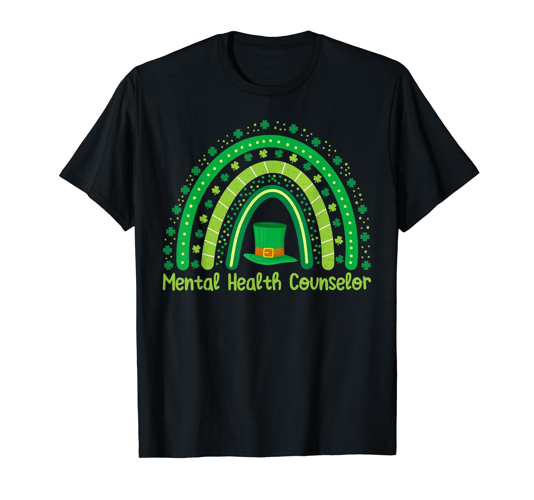 Lucky Shamrock Rainbow Paddys Day T-Shirt - Aesthetic Graphic Unisex - T-Shirt, Sweatshirt, Hoodie