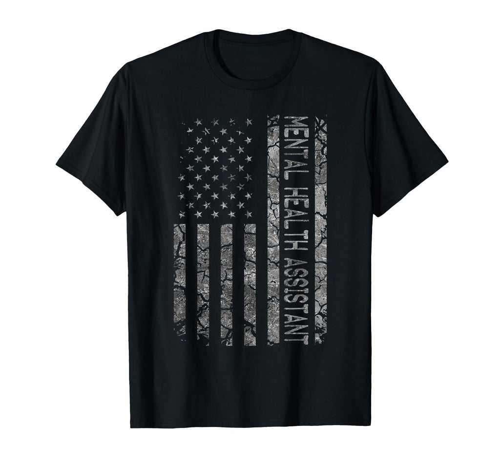 Funny Job Title Worker American Flag T-Shirt - Trendy Graphic Men Women - T-Shirt, Sweatshirt, Hoodie
