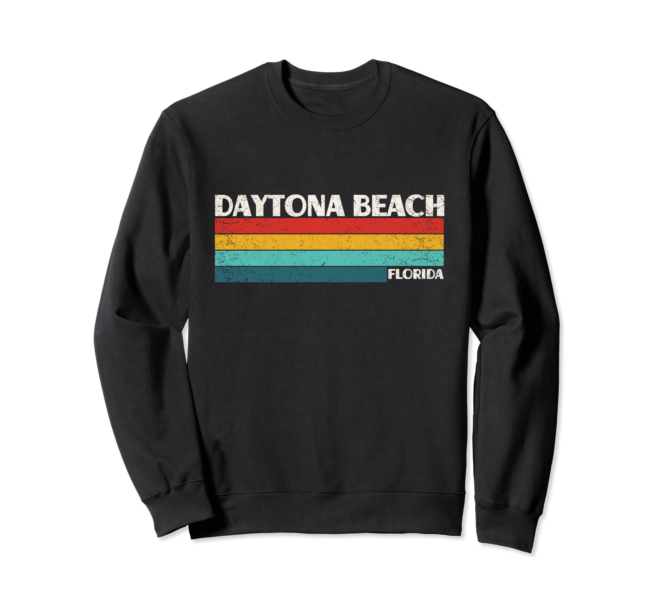 Daytona Beach Florida Love 70S Sweatshirt - Custom Art Print for Adults - T-Shirt, Sweatshirt, Hoodie