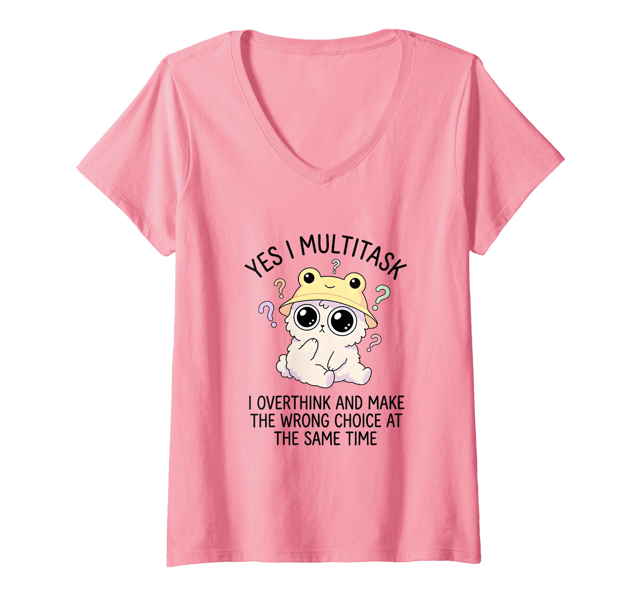 Womens Funny Overthinker T-Shirt - Fun Novelty Design for Adults - T-Shirt, Sweatshirt, Hoodie