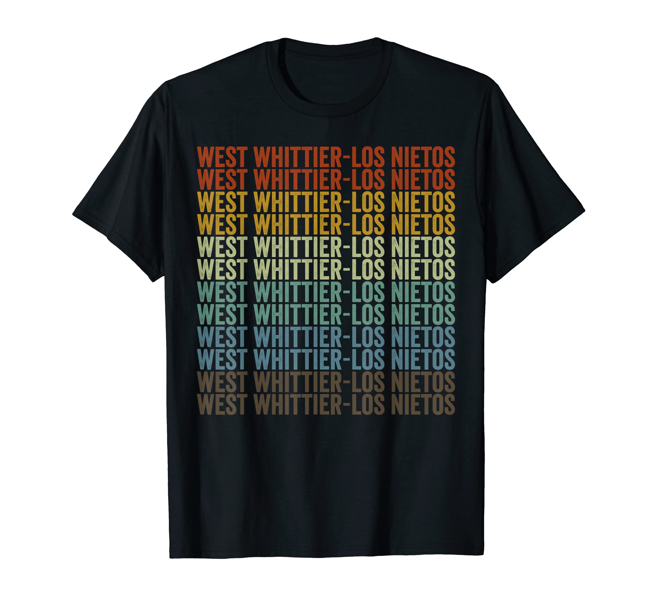 West Whittier Los Nietos City T-Shirt - Trendy Graphic Unisex - T-Shirt, Sweatshirt, Hoodie