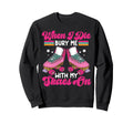 Roller Skating Skate 1970S When I Die Sweatshirt - Unique Graphic Unisex - T-Shirt, Sweatshirt, Hoodie