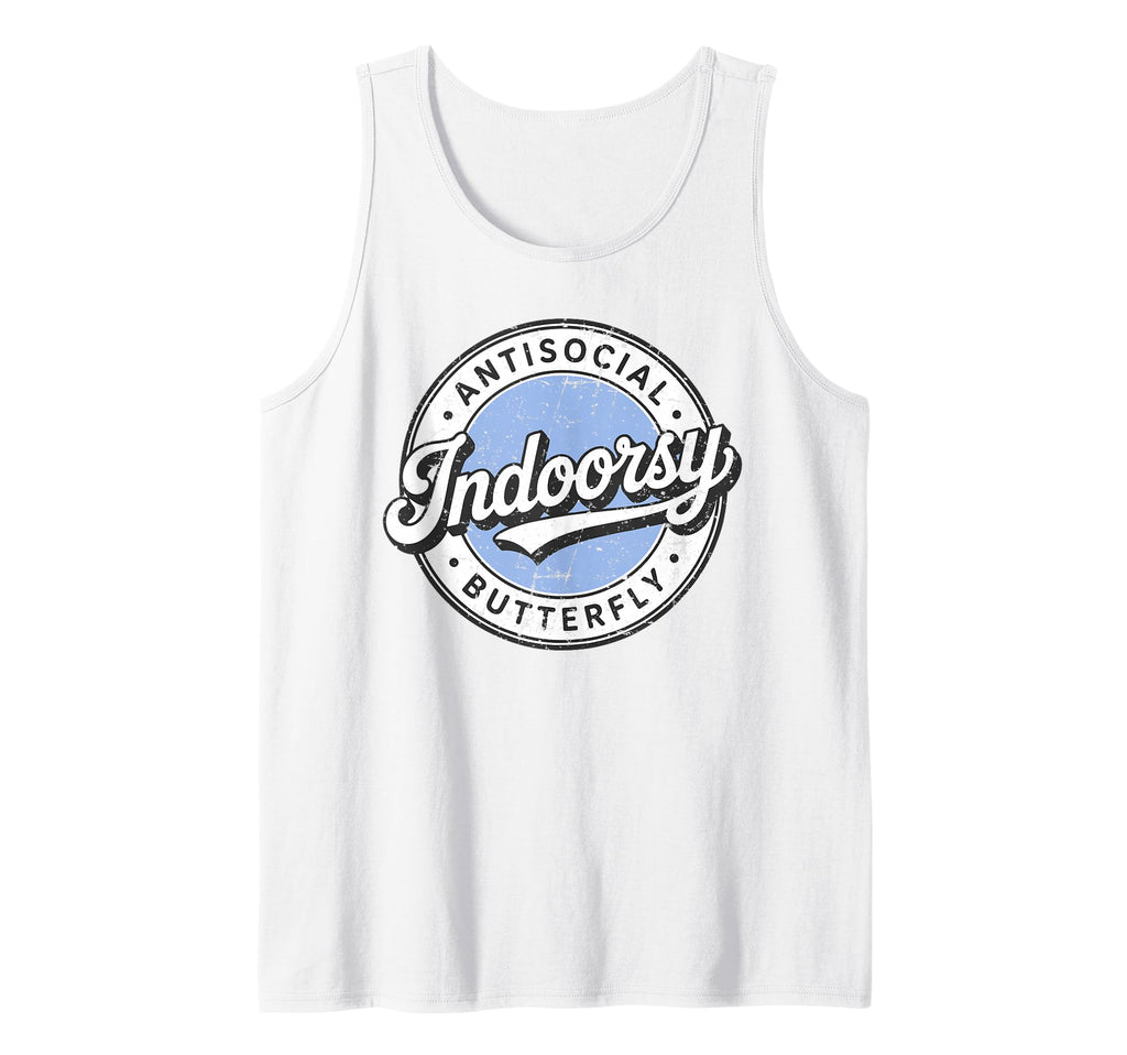 Indoorsy Antisocial Butterfly Hoodie - Aesthetic Graphic Men Women - T-Shirt, Sweatshirt, Hoodie