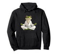 Zen Frog Meditation Art Yoga And Hoodie - Trendy Graphic for Adults - T-Shirt, Sweatshirt, Hoodie