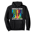 Morning Meditation Bliss Yoga Hoodie - Fun Novelty Design for Adults - T-Shirt, Sweatshirt, Hoodie