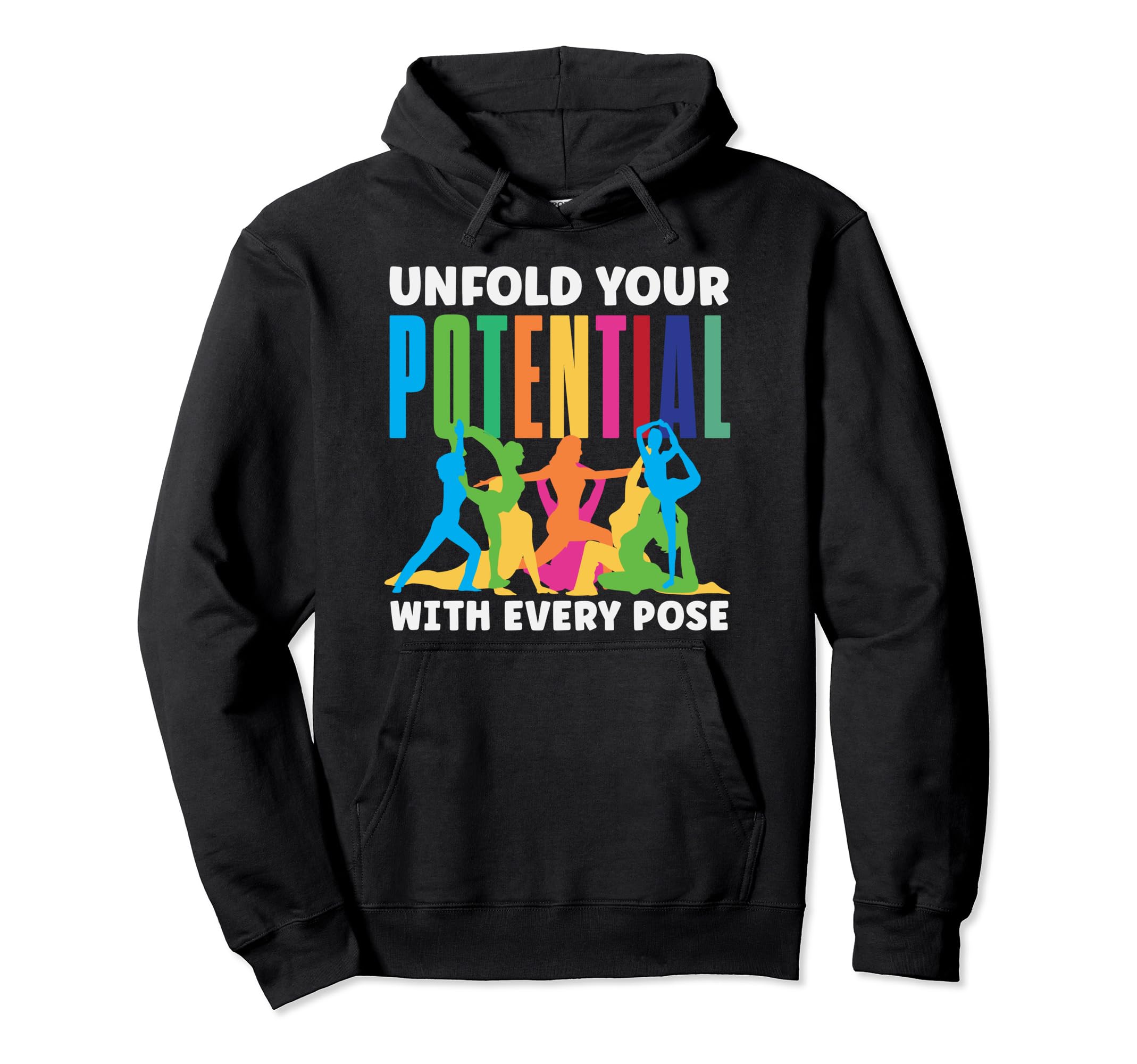 Morning Meditation Bliss Yoga Hoodie - Fun Novelty Design for Adults - T-Shirt, Sweatshirt, Hoodie