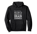 Introverted But Willing To Discuss My Brain Hoodie - Graphic Print Unisex - T-Shirt, Sweatshirt, Hoodie
