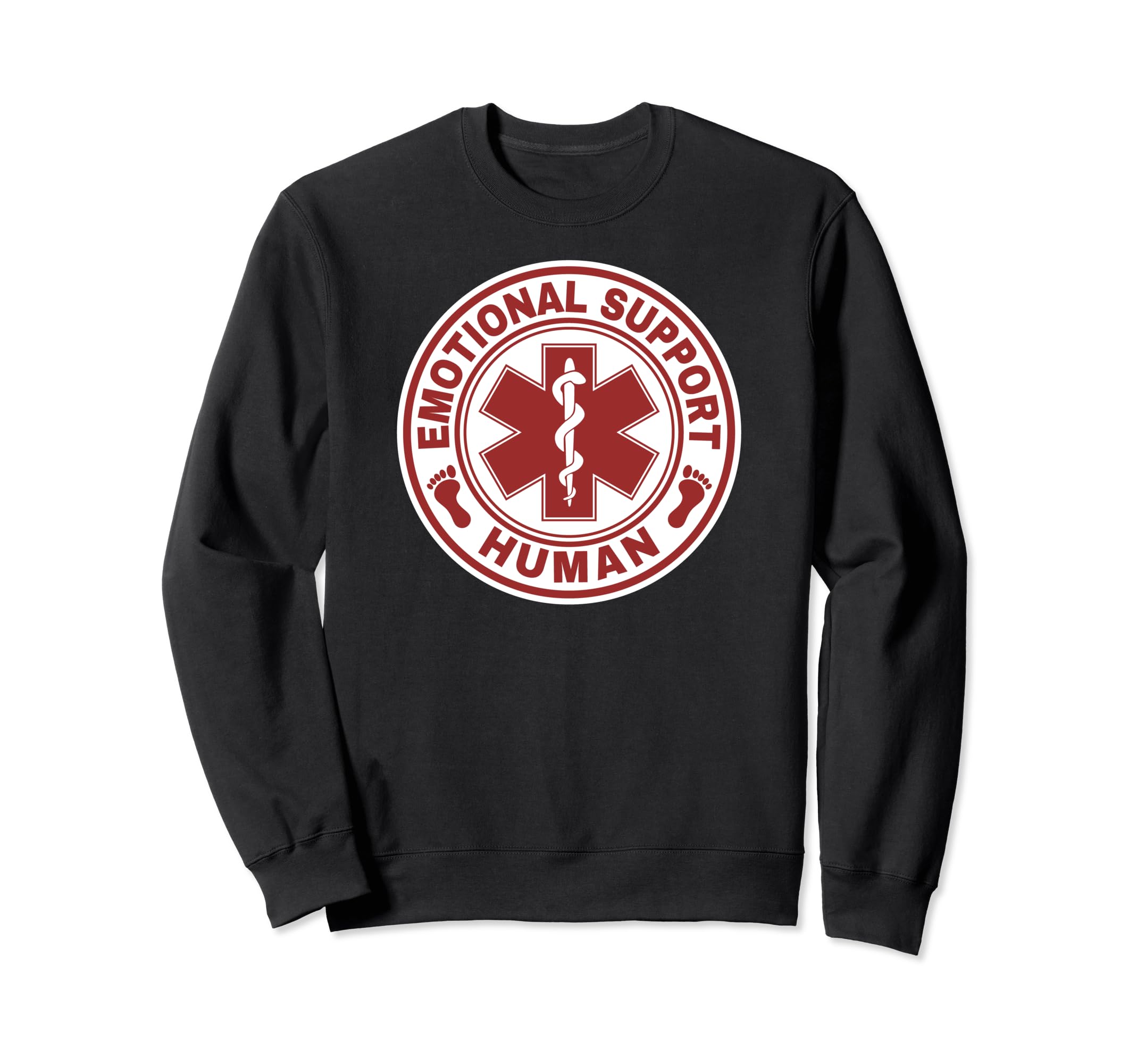 Emotional Support Human Mental Health Hoodie - Aesthetic Graphic for Adults - T-Shirt, Sweatshirt, Hoodie
