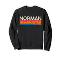 Norman Oklahoma Distressed Sweatshirt - Minimalist Print Unisex - T-Shirt, Sweatshirt, Hoodie