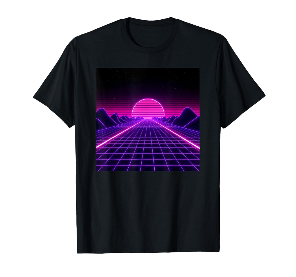 Synthwave Vaporwave Aesthetic 80S T-Shirt - Aesthetic Graphic Men Women - T-Shirt, Sweatshirt, Hoodie