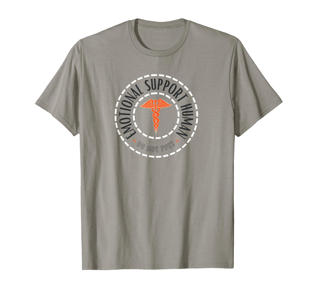 Emotional Support Human Do Not Pet Service T-Shirt - Graphic Print Unisex - T-Shirt, Sweatshirt, Hoodie