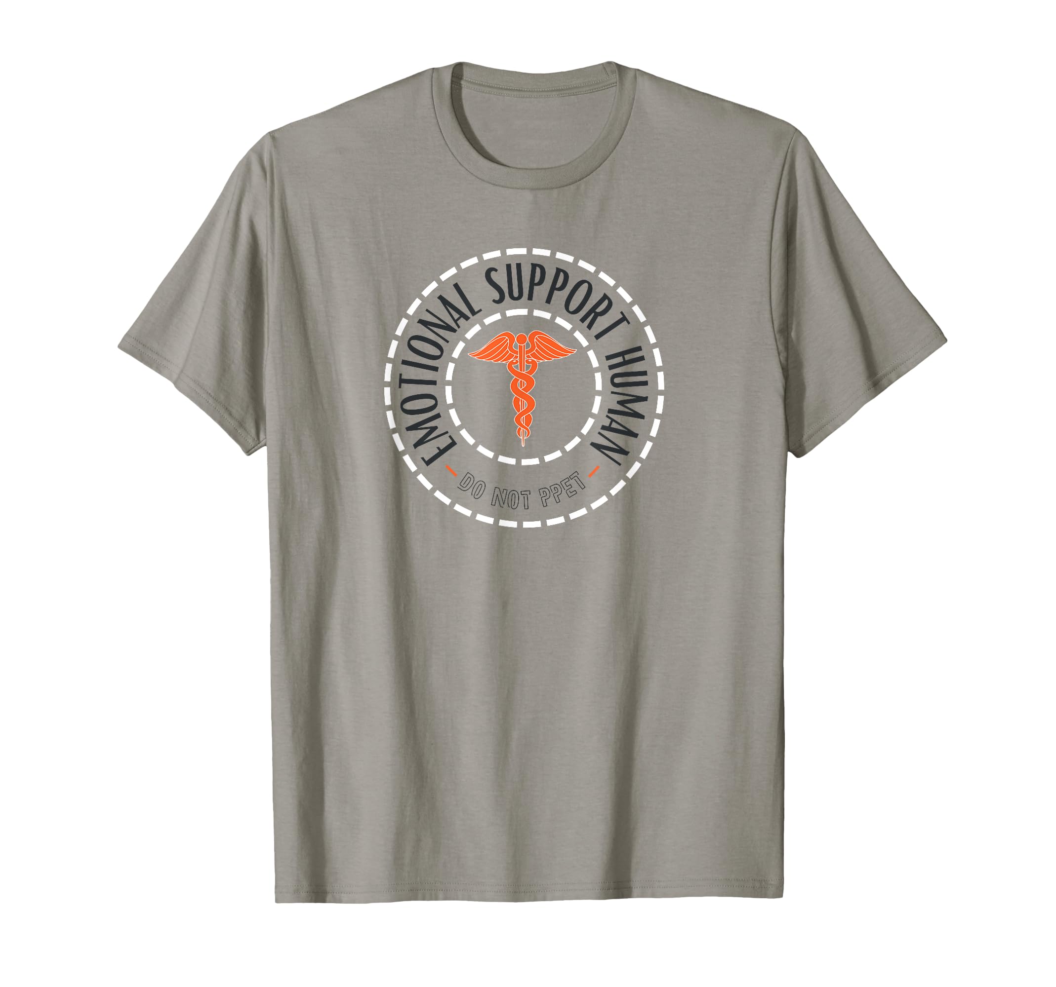 Emotional Support Human Do Not Pet Service T-Shirt - Graphic Print Unisex - T-Shirt, Sweatshirt, Hoodie