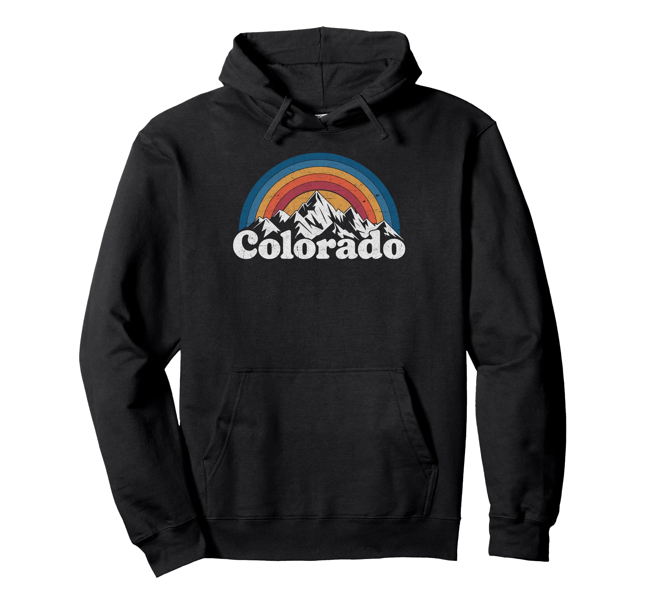 Colorado Mountains Nature Hiking Hoodie - Fun Novelty Design Unisex - T-Shirt, Sweatshirt, Hoodie