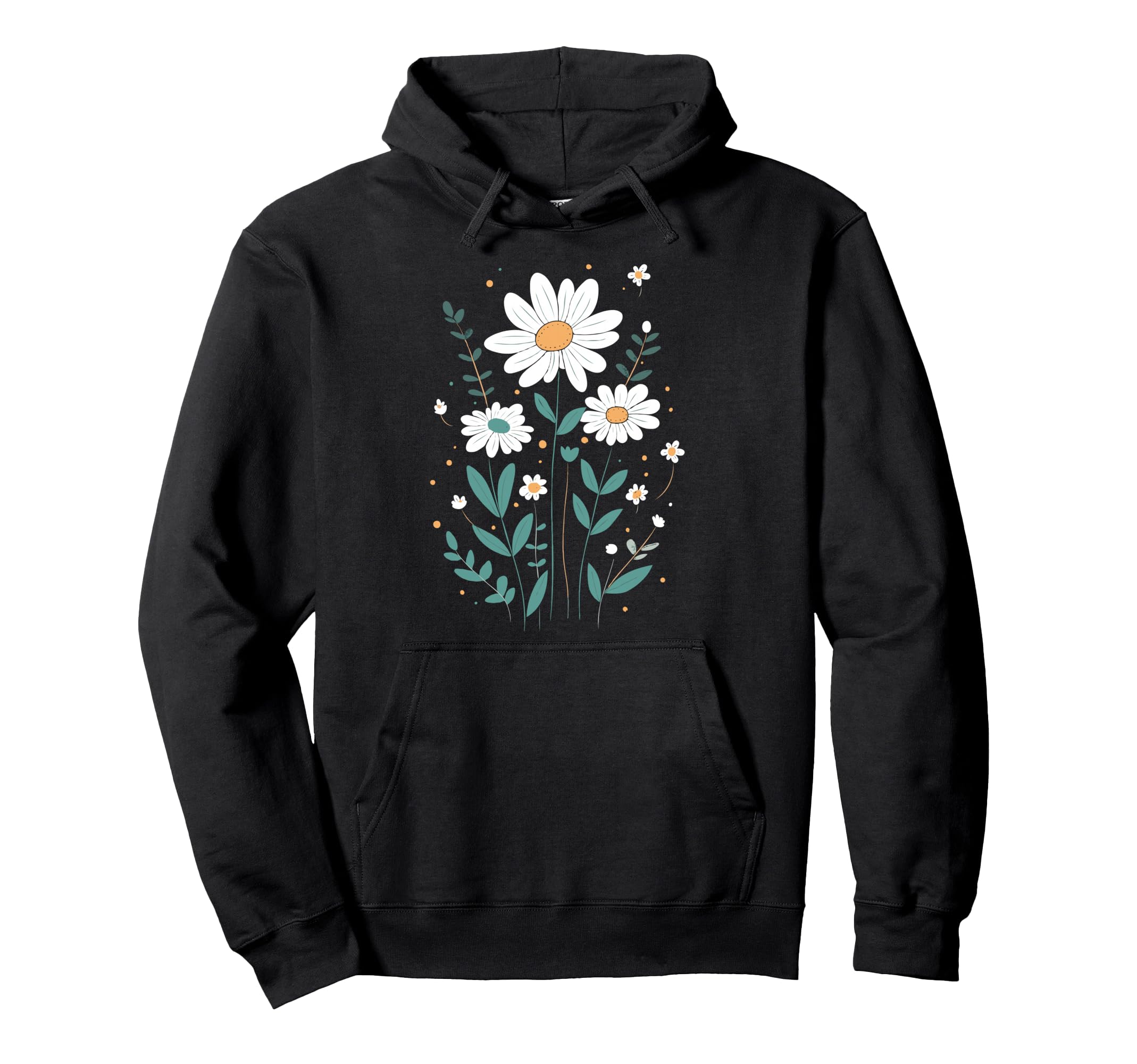 Wildflowers Flowers Pattern Summer Hoodie - Streetwear Style Men Women - T-Shirt, Sweatshirt, Hoodie