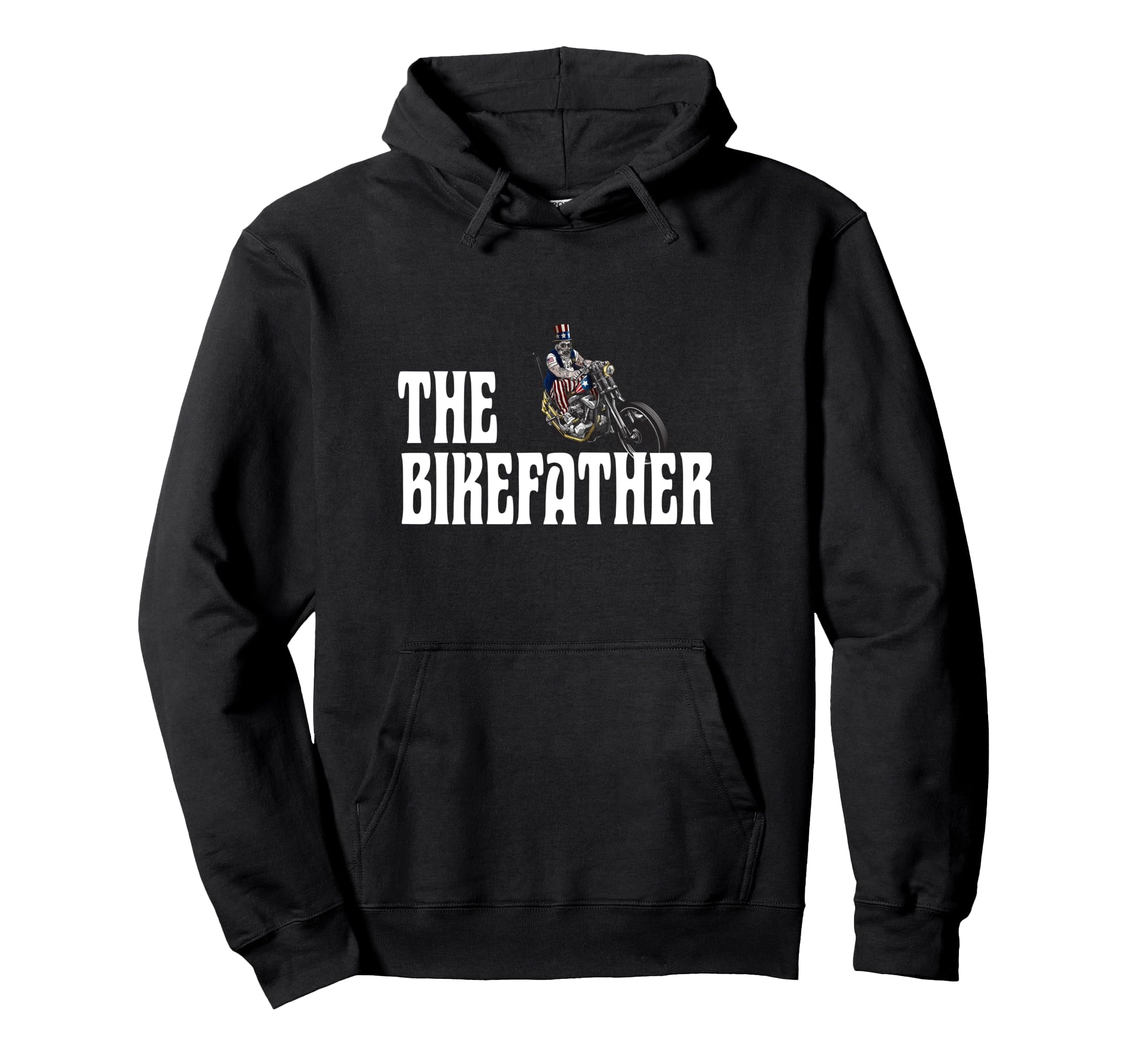 Biker Bikefather Biker Dad Funny Hoodie - Streetwear Style Men Women - T-Shirt, Sweatshirt, Hoodie