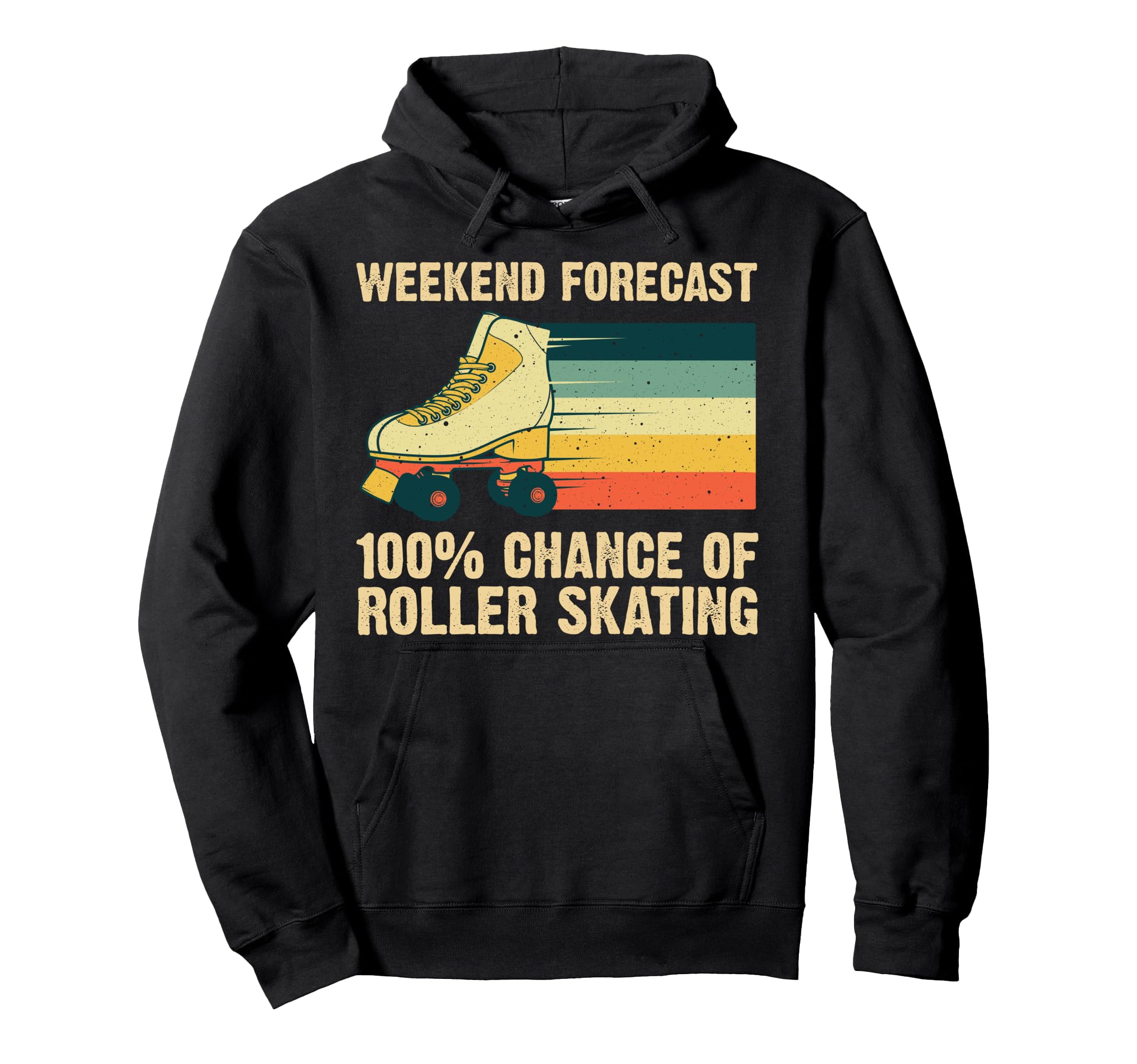 Roller Skating Roller Skate Derby 80S 70S Hoodie - Unique Graphic Men Women - T-Shirt, Sweatshirt, Hoodie