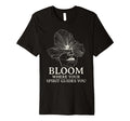 Bloom Self Care Line Art Floral T-Shirt - Fun Novelty Design Men Women - T-Shirt, Sweatshirt, Hoodie