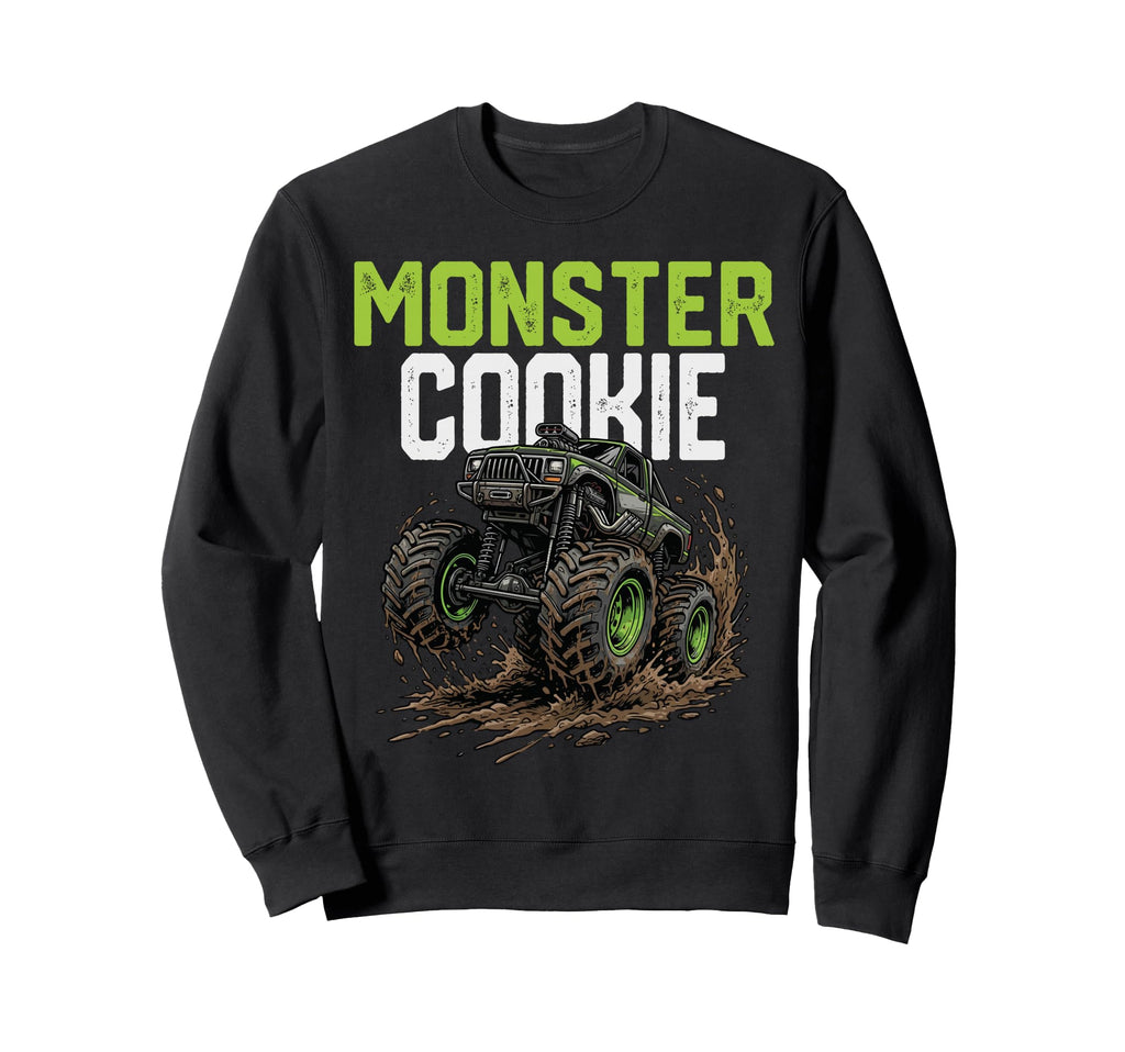 Monster Cookie Monster Truck Sweatshirt - Streetwear Style Men Women - T-Shirt, Sweatshirt, Hoodie