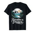 Breathe Peace Mindfulness Meditation T-Shirt - Custom Art Print Unisex - T-Shirt, Sweatshirt, Hoodie