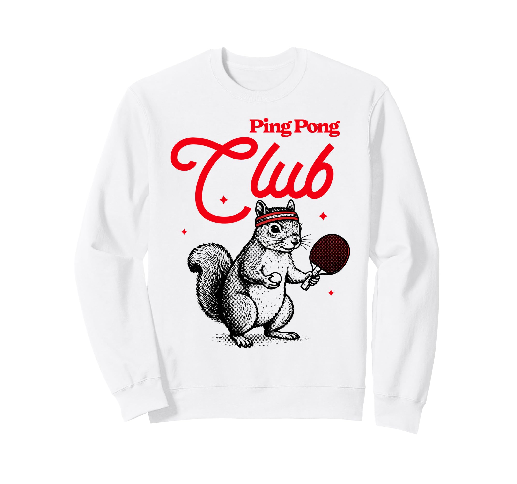 Ping Pong Club Table Tennis Sports Sweatshirt - Custom Art Print Unisex - T-Shirt, Sweatshirt, Hoodie