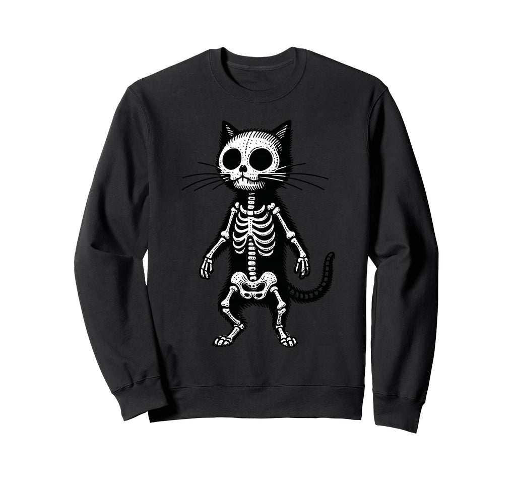 Meditation Cat Yoga Pose Relaxing Sweatshirt - Minimalist Print Men Women - T-Shirt, Sweatshirt, Hoodie