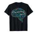Coping Skills Brain Mental Health T-Shirt - Novelty Apparel Men Women - T-Shirt, Sweatshirt, Hoodie