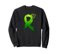 Mental Health Green Bow Birds Sweatshirt - Fun Novelty Design Men Women - T-Shirt, Sweatshirt, Hoodie