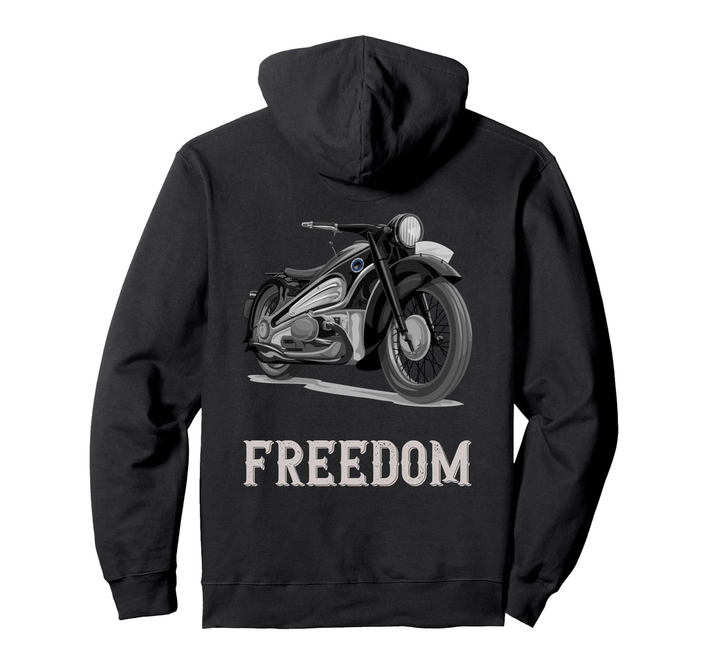 Motorcycle Motorbike Biker Hoodie - Graphic Print Unisex - T-Shirt, Sweatshirt, Hoodie