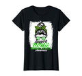 Womens Messy Bun Support Awareness T-Shirt - Streetwear Style Men Women - T-Shirt, Sweatshirt, Hoodie