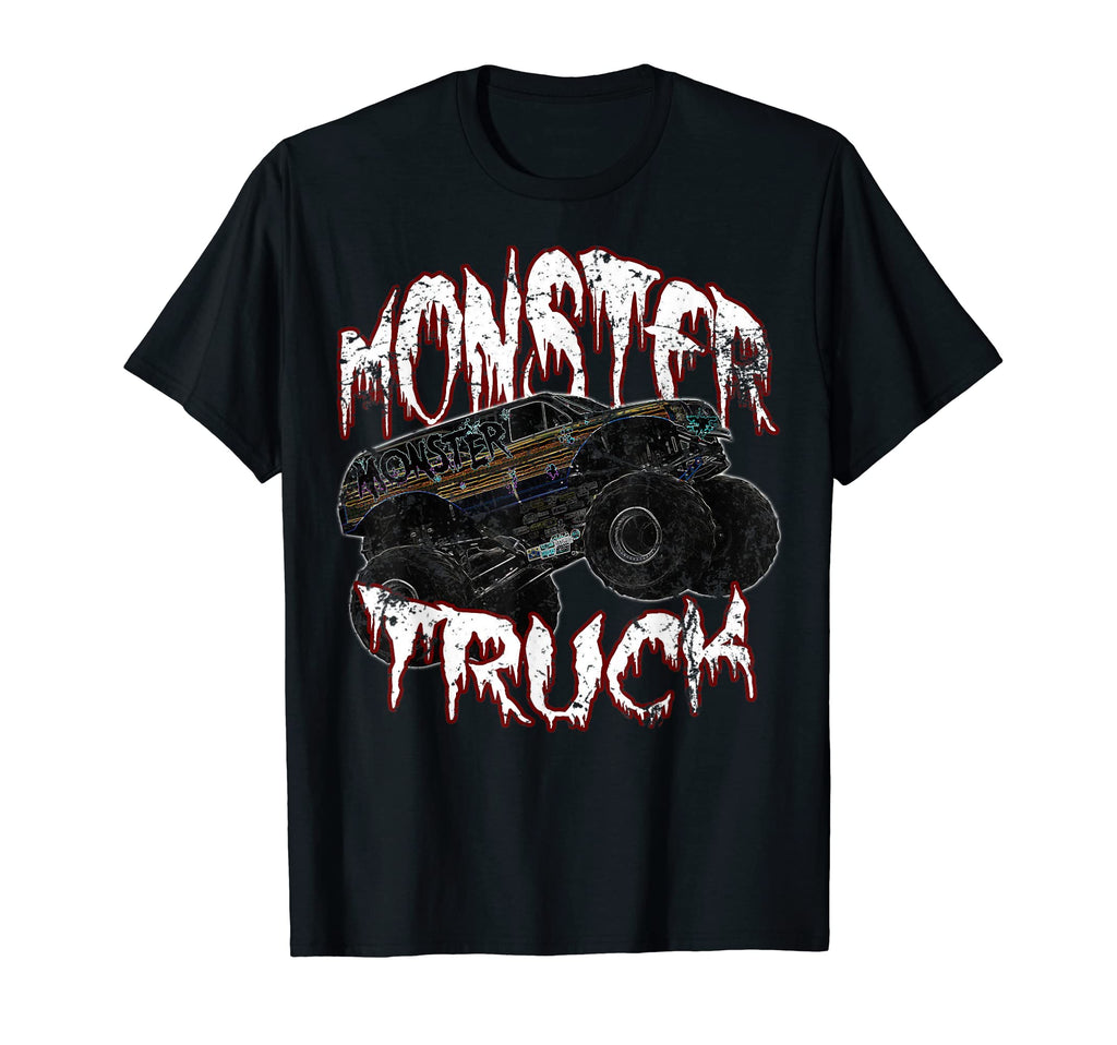 Monster Truck Show Jam Motorsport Stunts T-Shirt - Unique Graphic Unisex - T-Shirt, Sweatshirt, Hoodie