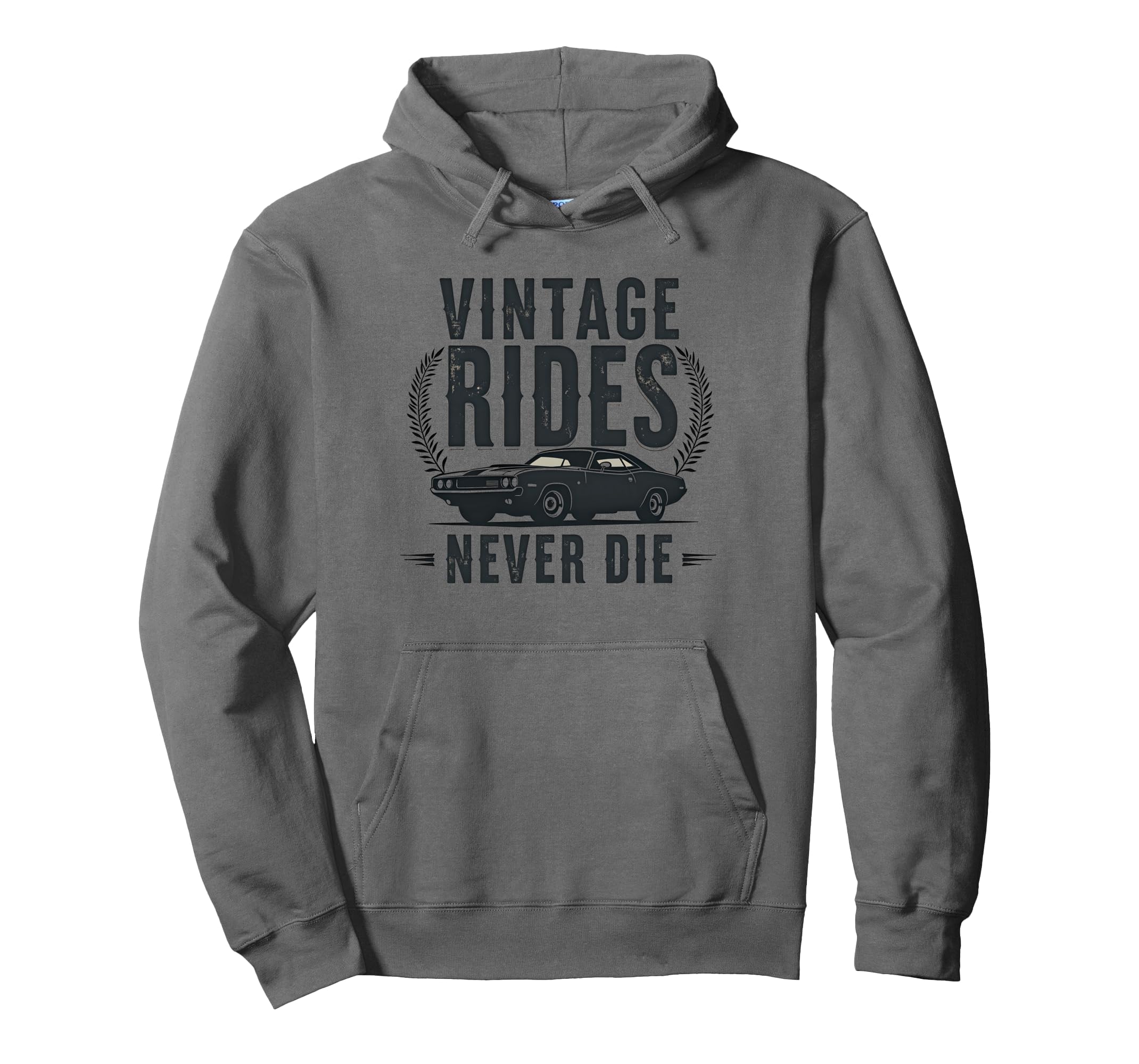 Rides Never Die Car Hoodie - Graphic Print Unisex - T-Shirt, Sweatshirt, Hoodie