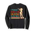 Roller Skating Skate 1970S Black Afro I Sweatshirt - Trendy Graphic Unisex - T-Shirt, Sweatshirt, Hoodie