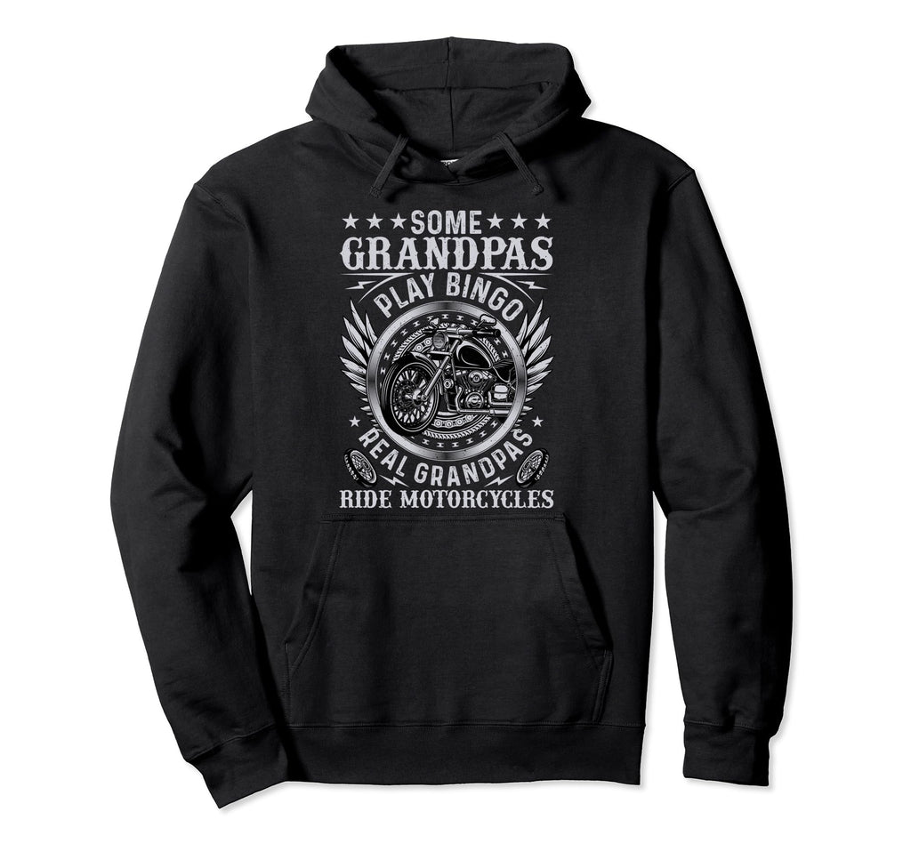 Some Grandpas Play Bingo Real Grandpas Hoodie - Custom Art Print Unisex - T-Shirt, Sweatshirt, Hoodie
