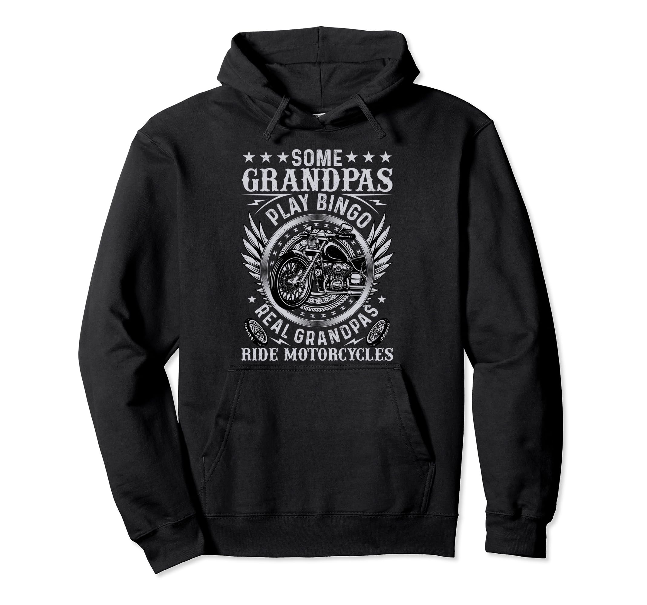 Some Grandpas Play Bingo Real Grandpas Hoodie - Custom Art Print Unisex - T-Shirt, Sweatshirt, Hoodie