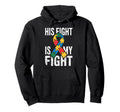 Autism Dad Autism Mom Autistic Son Hoodie - Graphic Print for Adults - T-Shirt, Sweatshirt, Hoodie