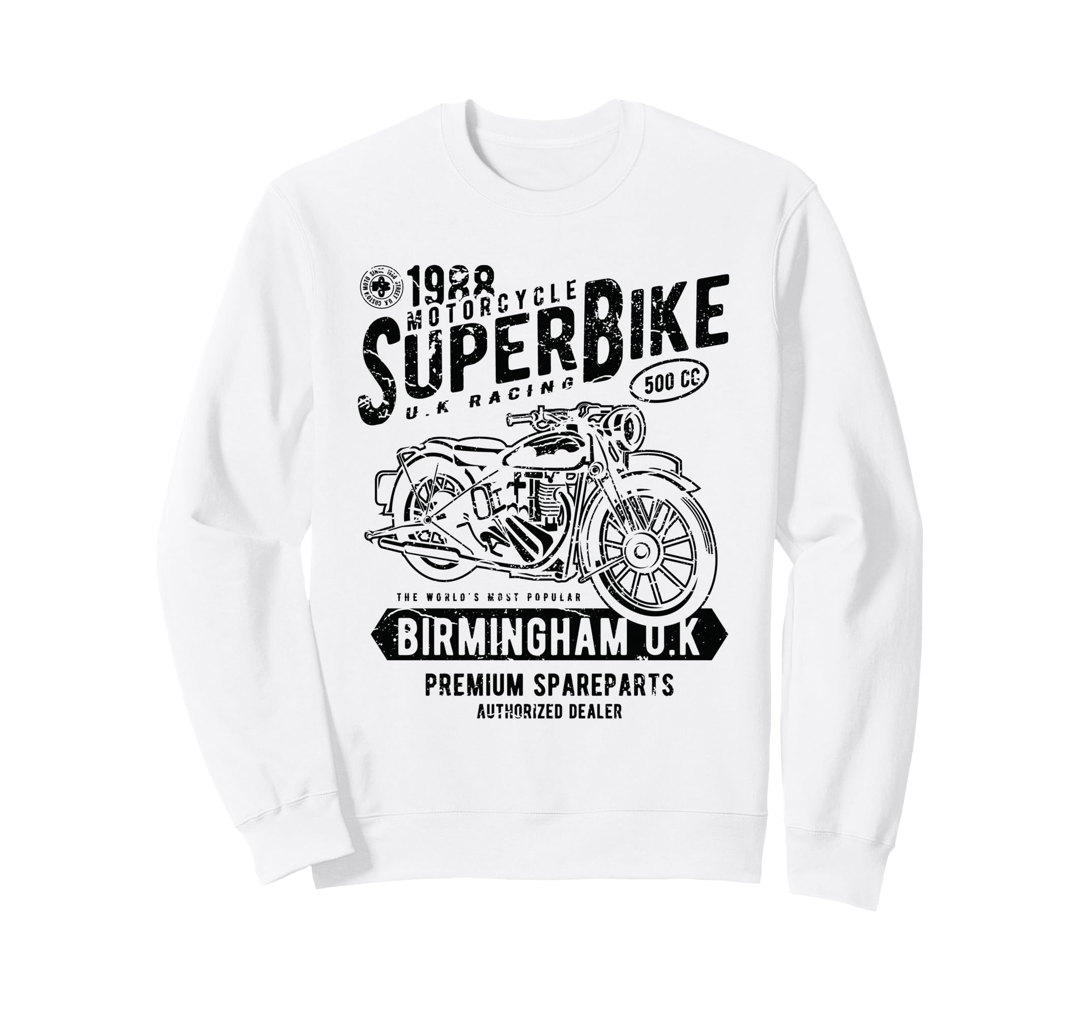 Uk Superbike Motorcycle Race Sweatshirt - Novelty Apparel for Adults - T-Shirt, Sweatshirt, Hoodie