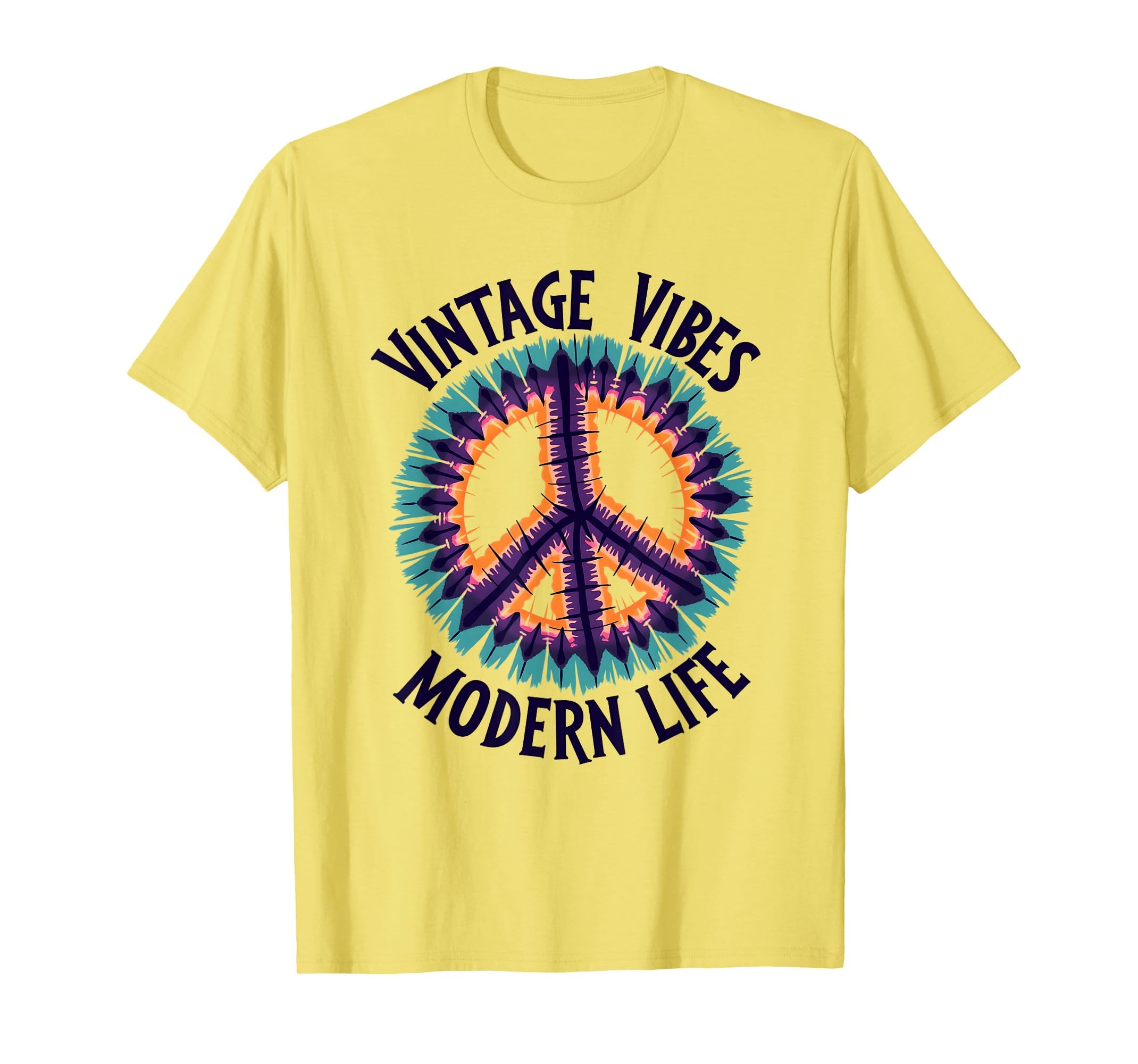 Vibes Modern Life Tie Dye T-Shirt - Trendy Graphic Men Women - T-Shirt, Sweatshirt, Hoodie