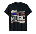 Country Music Guitar American Flag T-Shirt - Fun Novelty Design Unisex - T-Shirt, Sweatshirt, Hoodie