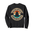 Saugatuck Michigan Mi 70S 80S Sweatshirt - Trendy Graphic Unisex - T-Shirt, Sweatshirt, Hoodie