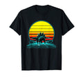 Sunset Stegosaurus T-Shirt - Aesthetic Graphic for Adults - T-Shirt, Sweatshirt, Hoodie