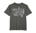 Schizophrenia Awareness Grey Ribbon T-Shirt - Minimalist Print Men Women - T-Shirt, Sweatshirt, Hoodie