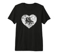 Roller Skating Heart Grunge Street T-Shirt - Novelty Apparel for Adults - T-Shirt, Sweatshirt, Hoodie