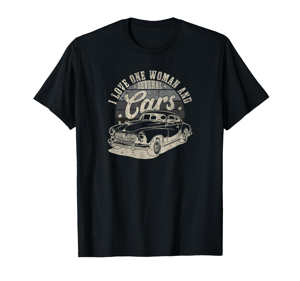 I Love 1 And Several Cars Funny T-Shirt - Streetwear Style for Adults - T-Shirt, Sweatshirt, Hoodie