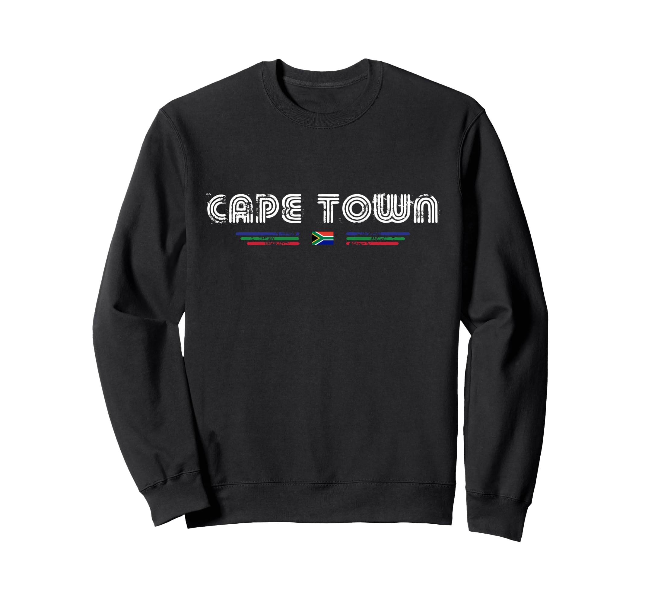 Cape Town South Africa 70S 80S Type Sweatshirt - Minimalist Print Unisex - T-Shirt, Sweatshirt, Hoodie