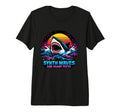 Synth Waves And Sharp Teeth 80S Shark T-Shirt - Trendy Graphic for Adults - T-Shirt, Sweatshirt, Hoodie