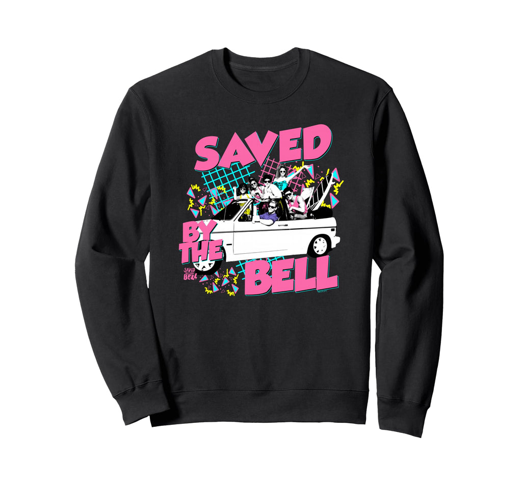 Saved Bell 90S Car Group Sweatshirt - Casual Everyday Wear Men Women - T-Shirt, Sweatshirt, Hoodie