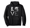 Love Motorcycles Biker Motorcycling Riding Hoodie - Novelty Apparel Unisex - T-Shirt, Sweatshirt, Hoodie