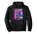 Sendai City 80S Synthwave Streetfood Hoodie - Custom Art Print for Adults - T-Shirt, Sweatshirt, Hoodie