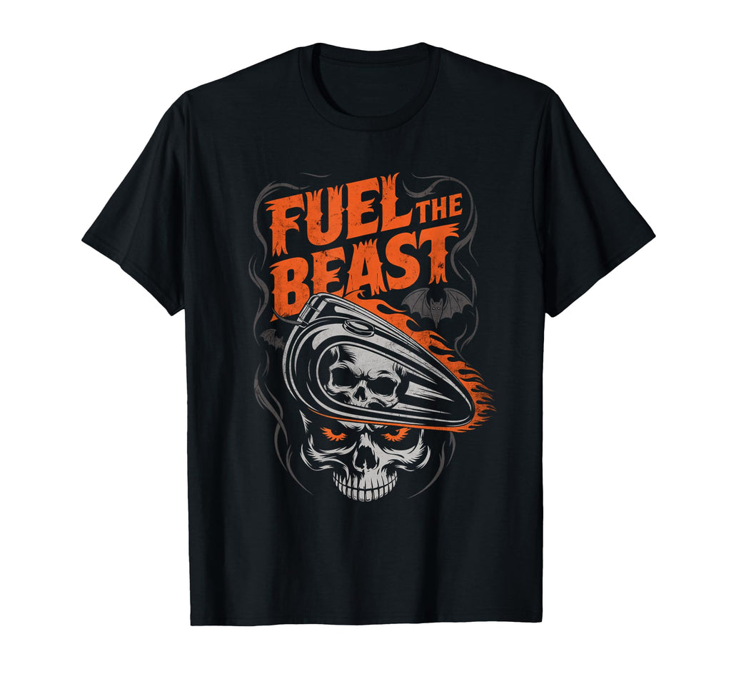 Fuel Beast Motorcycle Biker T-Shirt - Minimalist Print Men Women - T-Shirt, Sweatshirt, Hoodie