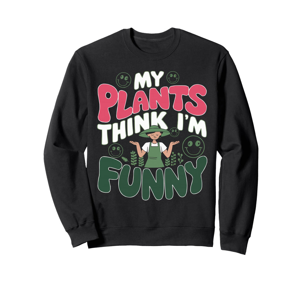 Introvert Gardener Shyness Garden Sweatshirt - Minimalist Print Men Women - T-Shirt, Sweatshirt, Hoodie